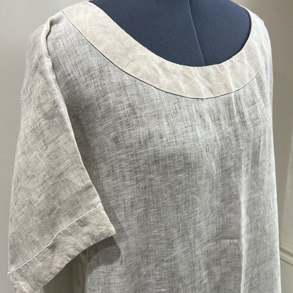 Linen 120% Lino Brand Dress - Picture 2 of 7